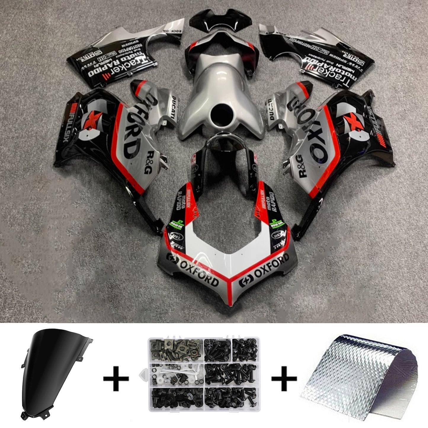 Carrozzeria kit carena iniezione Ducati Panigale V4/V4S 2019-2022 V4SP/V4R 2020-2021