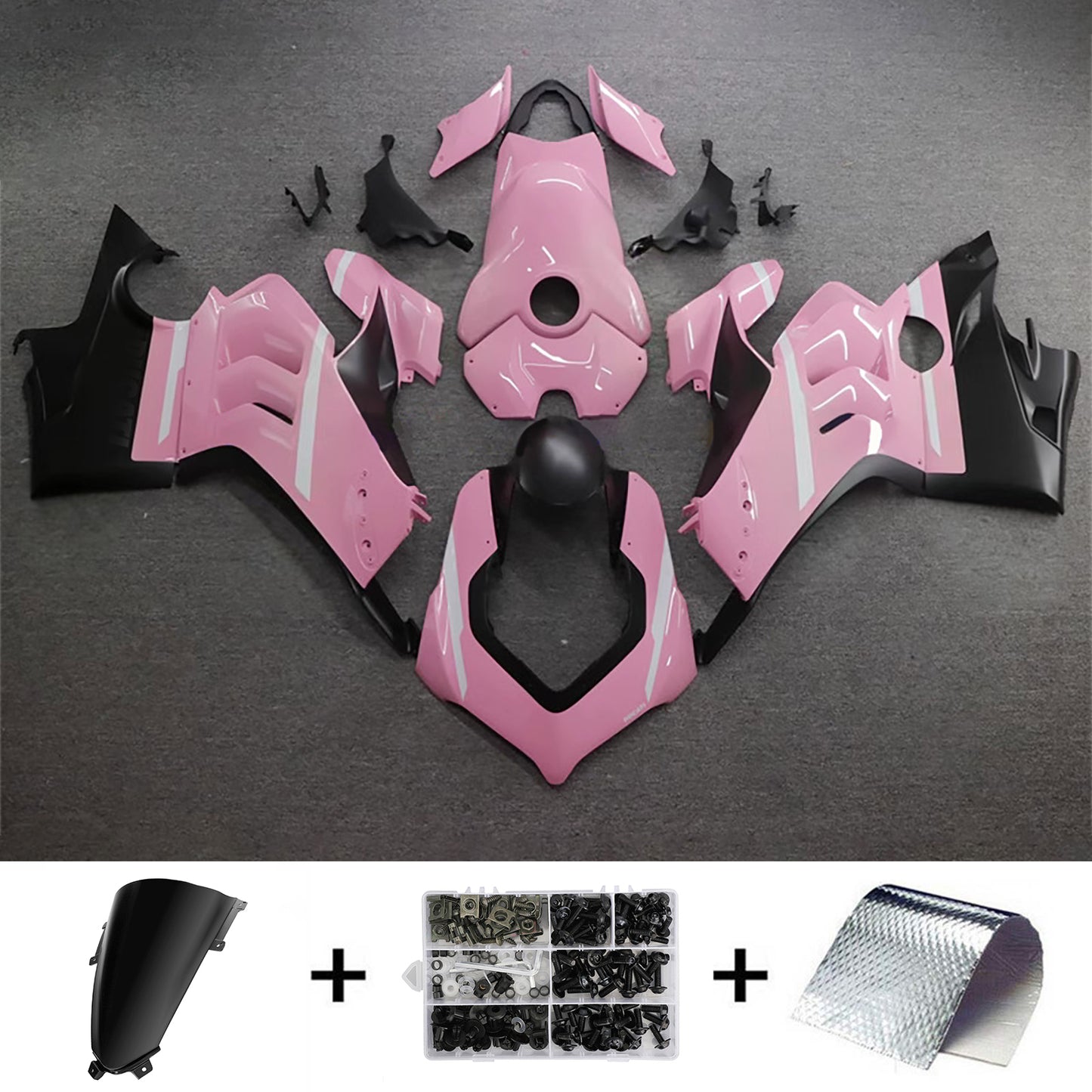 Kit carenatura iniezione Ducati Panigale V4/V4S 2020-2021, carrozzeria V4SP/V4R 2019-2022