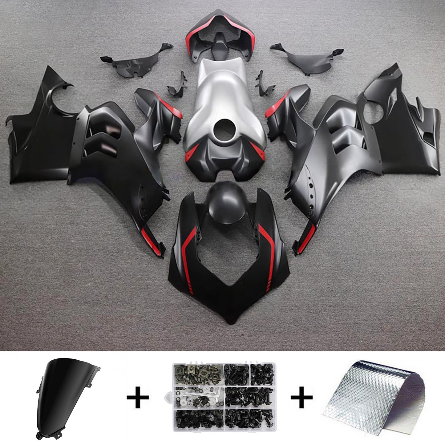 Kit carenatura iniezione Ducati Panigale V4/V4S 2020-2021, carrozzeria V4SP/V4R 2019-2022