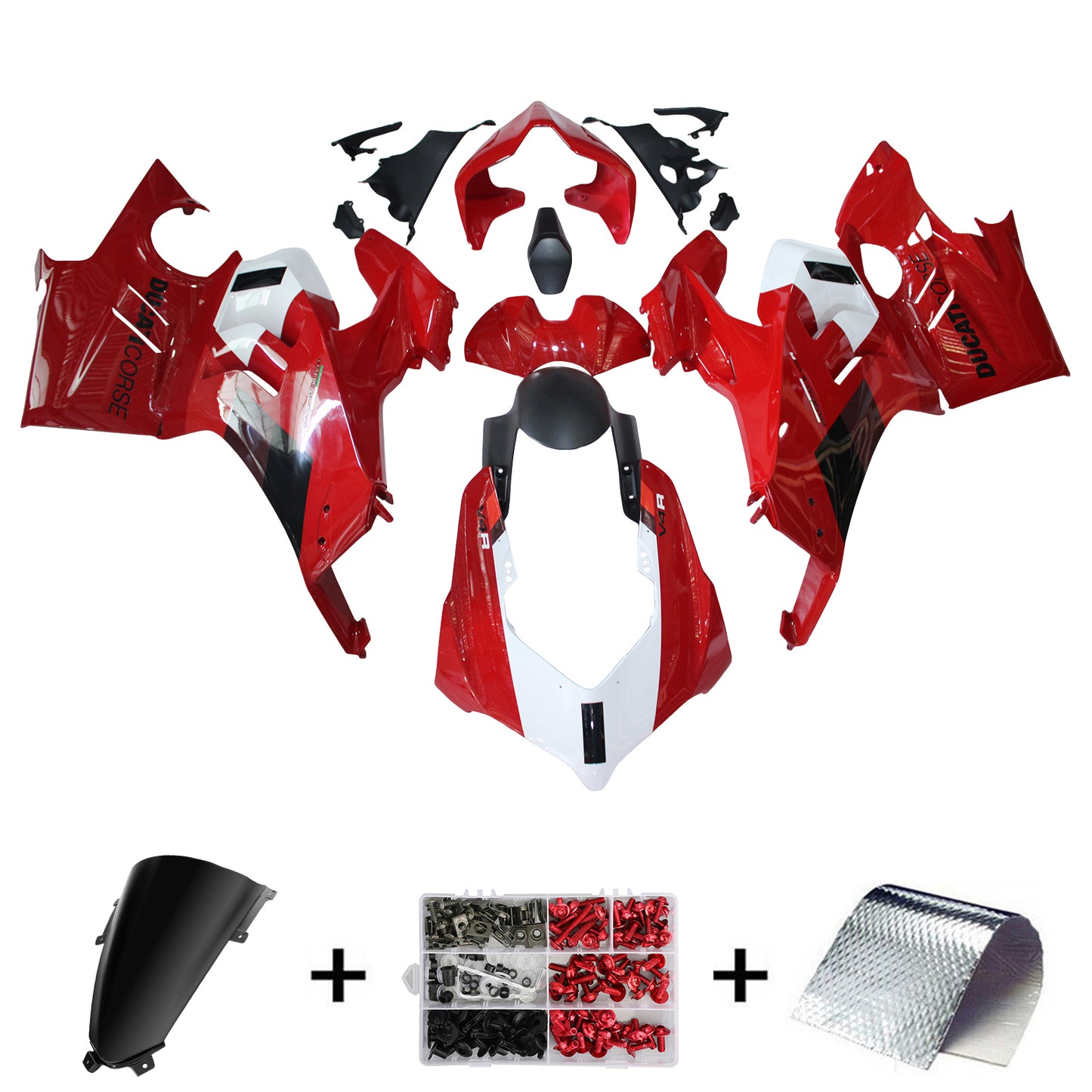 Carrozzeria kit carenatura iniezione Ducati Panigale V4/V4S 2023-2024 V4SP/V4R 2022-2024