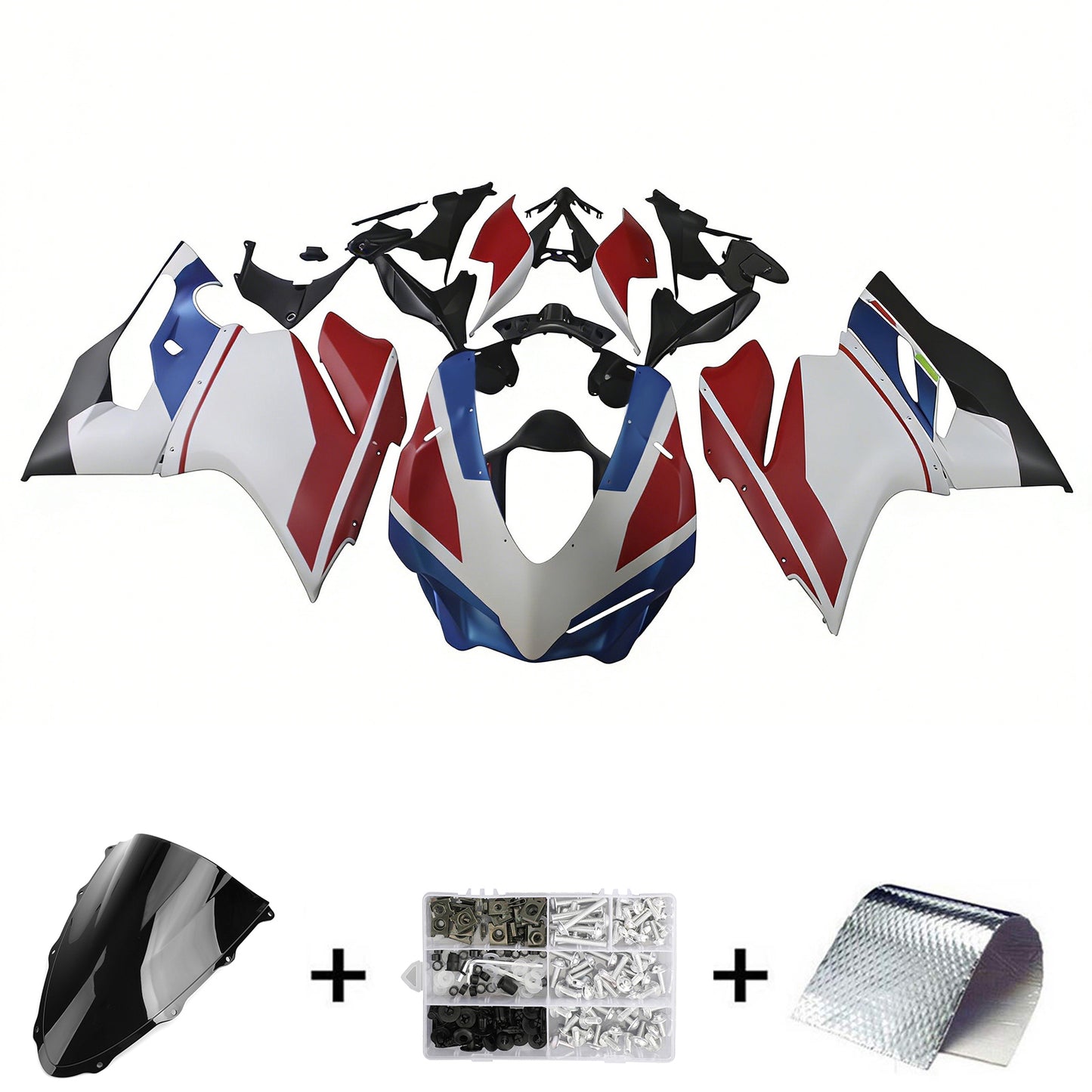 Kit di carenatura iniezione ABS di plastica adatta per Ducati 959 2015-2020