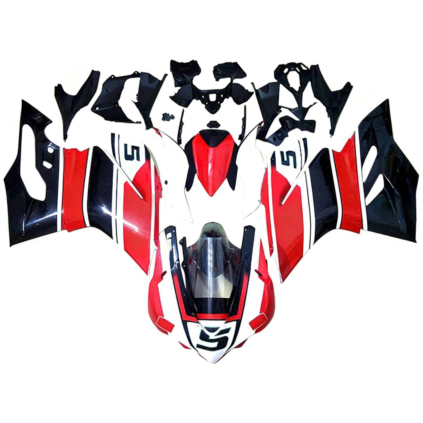 Kit di carenatura iniezione ABS di plastica adatta per Ducati 959 2015-2020