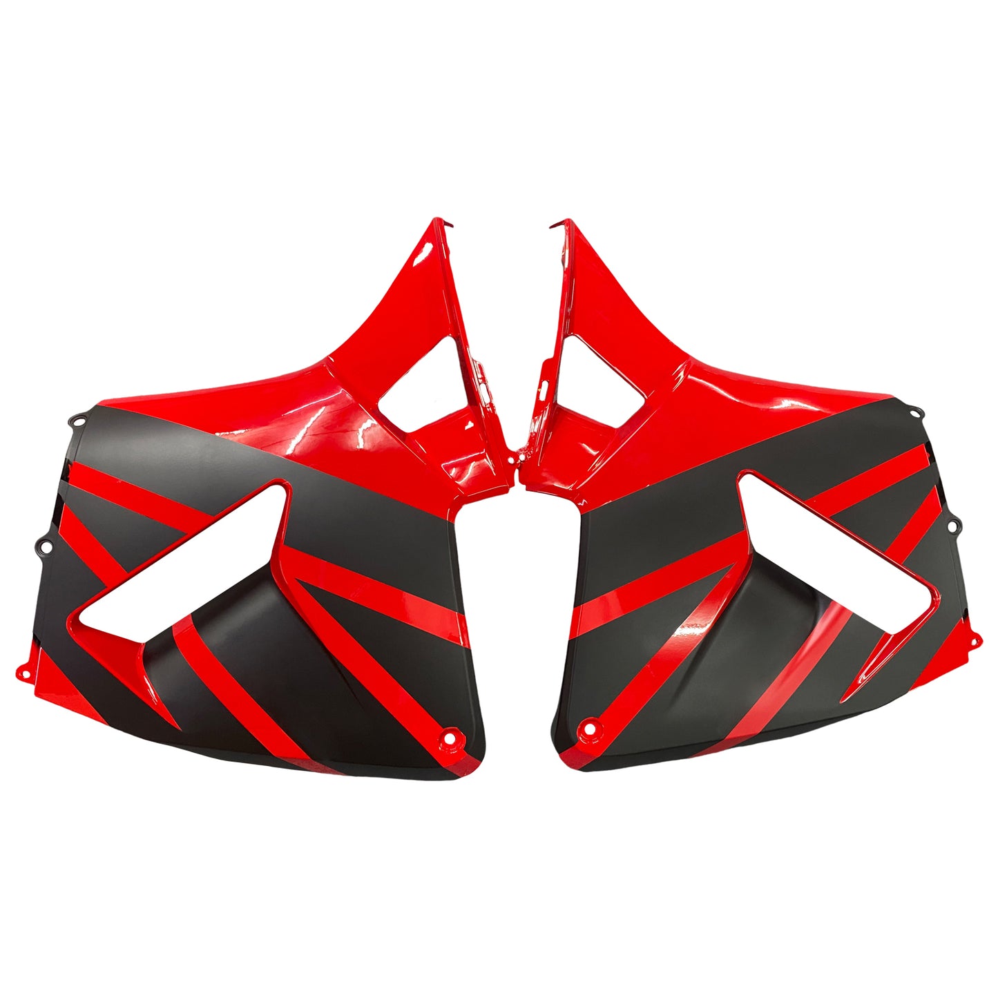 Amotopart 2003 2004 CBR600rr Honda Cladding Black & Red Kit