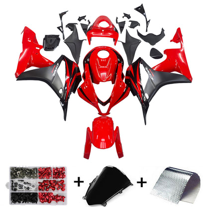 Amotopart 2007-2008 CBR600rr Honda Cladding Abbigliamento Red Kit