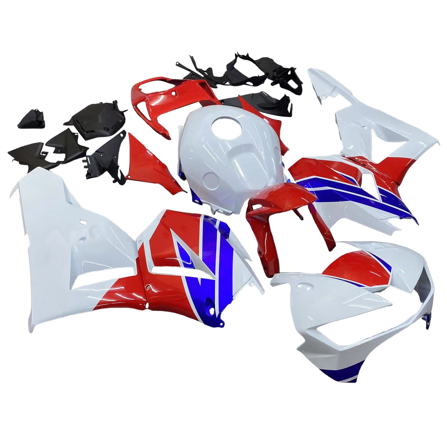 Amotopart 2013-2021 CBR600RR Honda Cladding White? kit blu