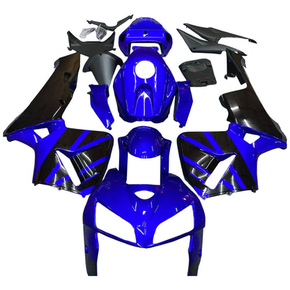 Kit Carena per Honda CBR600RR 2005 2006 Blu Nero Carrozzeria Stampo ABS Nero Rosso Generico