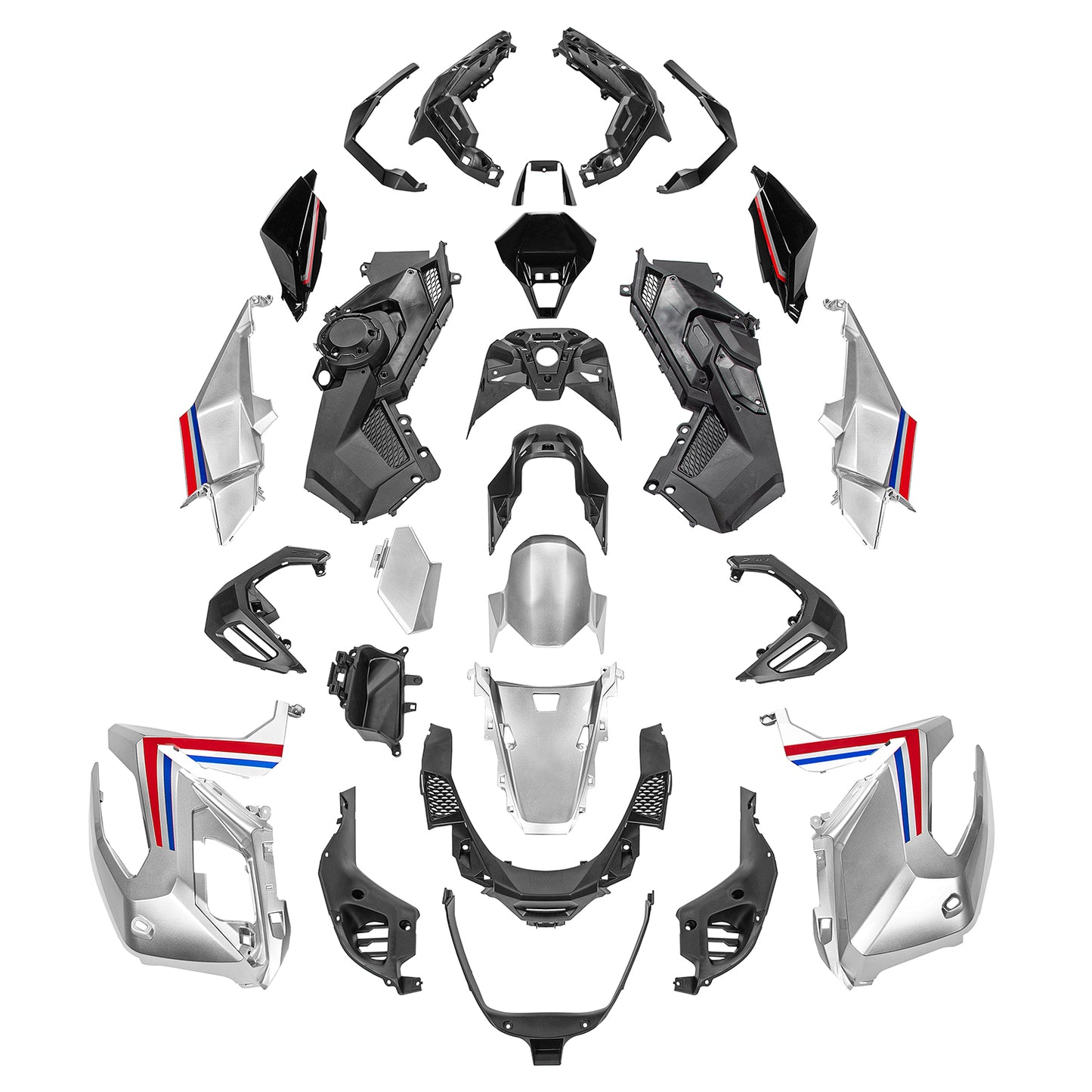 Kit carena per stampaggio a iniezione Honda X-ADV 750 XADV750 2021-2023 Carrozzeria