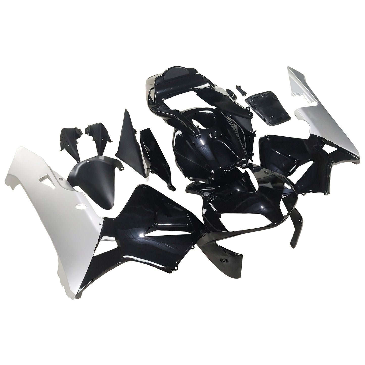 Carene 2003-2004 Honda CBR 600 RR Nero &amp; Argento Honda Generic