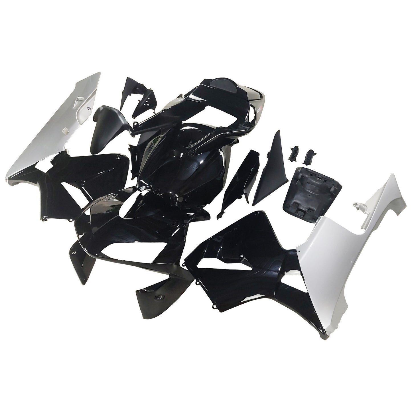 Carene 2003-2004 Honda CBR 600 RR Nero &amp; Argento Honda Generic