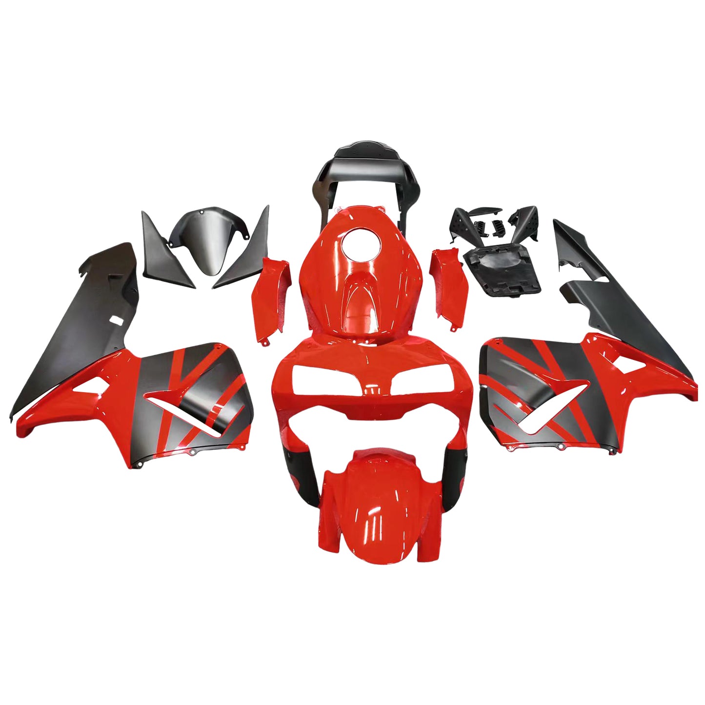 Carene 2003-2004 Honda CBR 600 RR Rosso & Nero Honda Generic