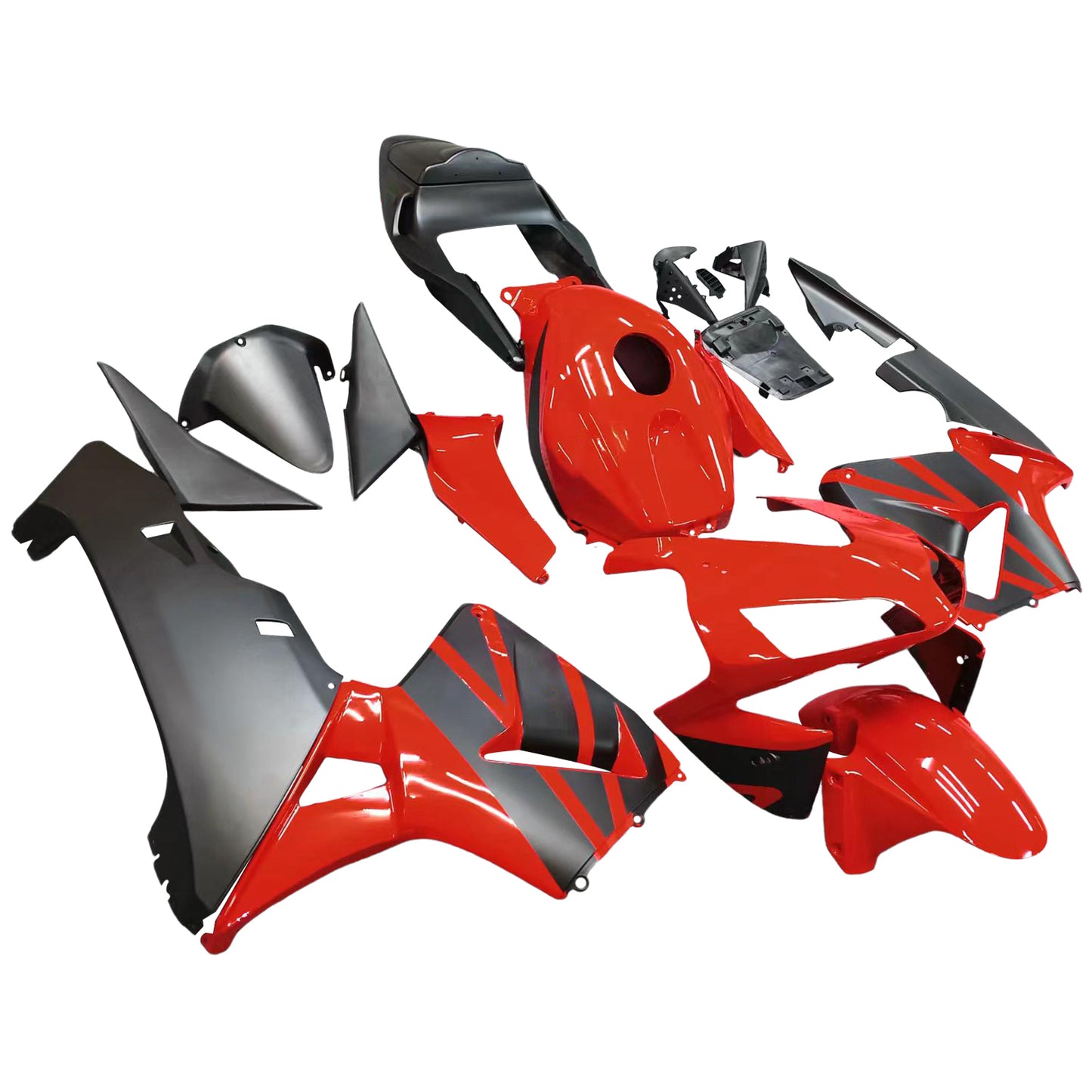 Carene 2003-2004 Honda CBR 600 RR Rosso & Nero Honda Generic