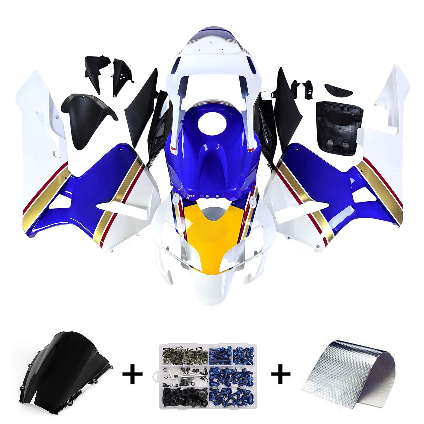 Carene 2003-2004 Honda CBR 600 RR Rothmans Racing Generico
