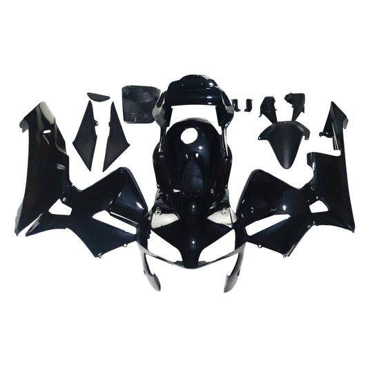 Amotopart 2003-2004 CBR600rr Honda Cladding Black Kit