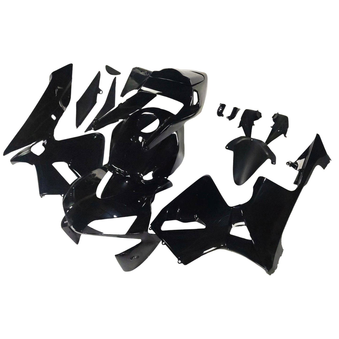 Amotopart 2003-2004 CBR600rr Honda Cladding Black Kit
