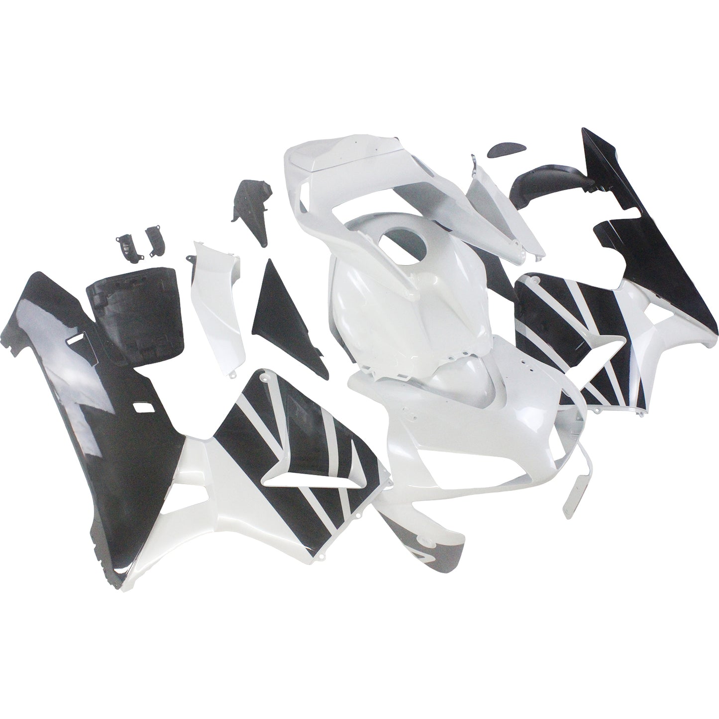 Carene 2003-2004 Honda CBR 600 RR Bianco & Nero Honda Generic