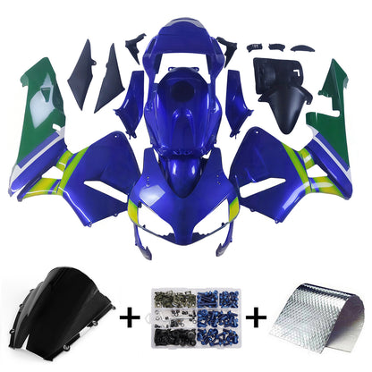 Carene 2003-2004 Honda CBR 600 RR Blu &amp; Verde Movistar Racing Generico