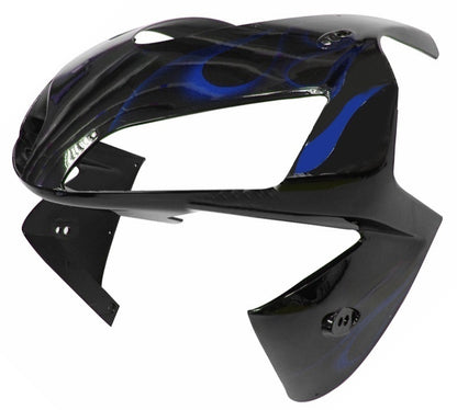 Carene 2003-2004 Honda CBR 600 RR Black & Blue Flame Racing Generico