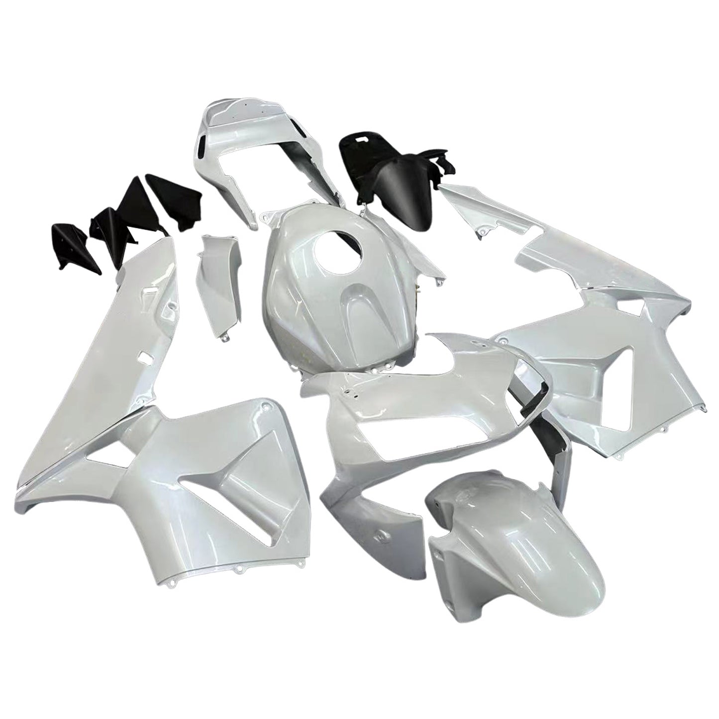 Carene 2003-2004 Honda CBR 600 RR Bianco Metallico Honda Racing Generico