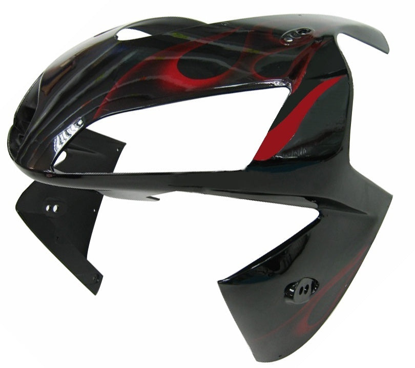 Carene 2003-2004 Honda CBR 600 RR Black & Red Flame Racing Generico