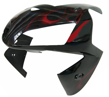 Carene 2003-2004 Honda CBR 600 RR Black & Red Flame Generico