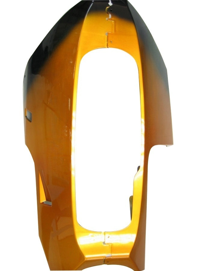 Carene 2003-2004 Honda CBR 600 RR Black & Gold Flame Racing Generico
