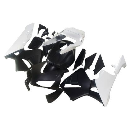 Carene 2003-2004 Honda CBR 600 RR Matte Black &amp; Whit CBR Racing Generic