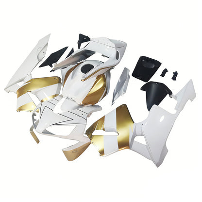 Amotopart 2003-2004 Honda CBR600 Cladding White & Gold Kit
