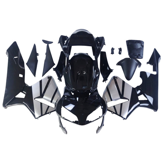 Amotopart 2003-2004 CBR600 Honda Cladding Black Kit