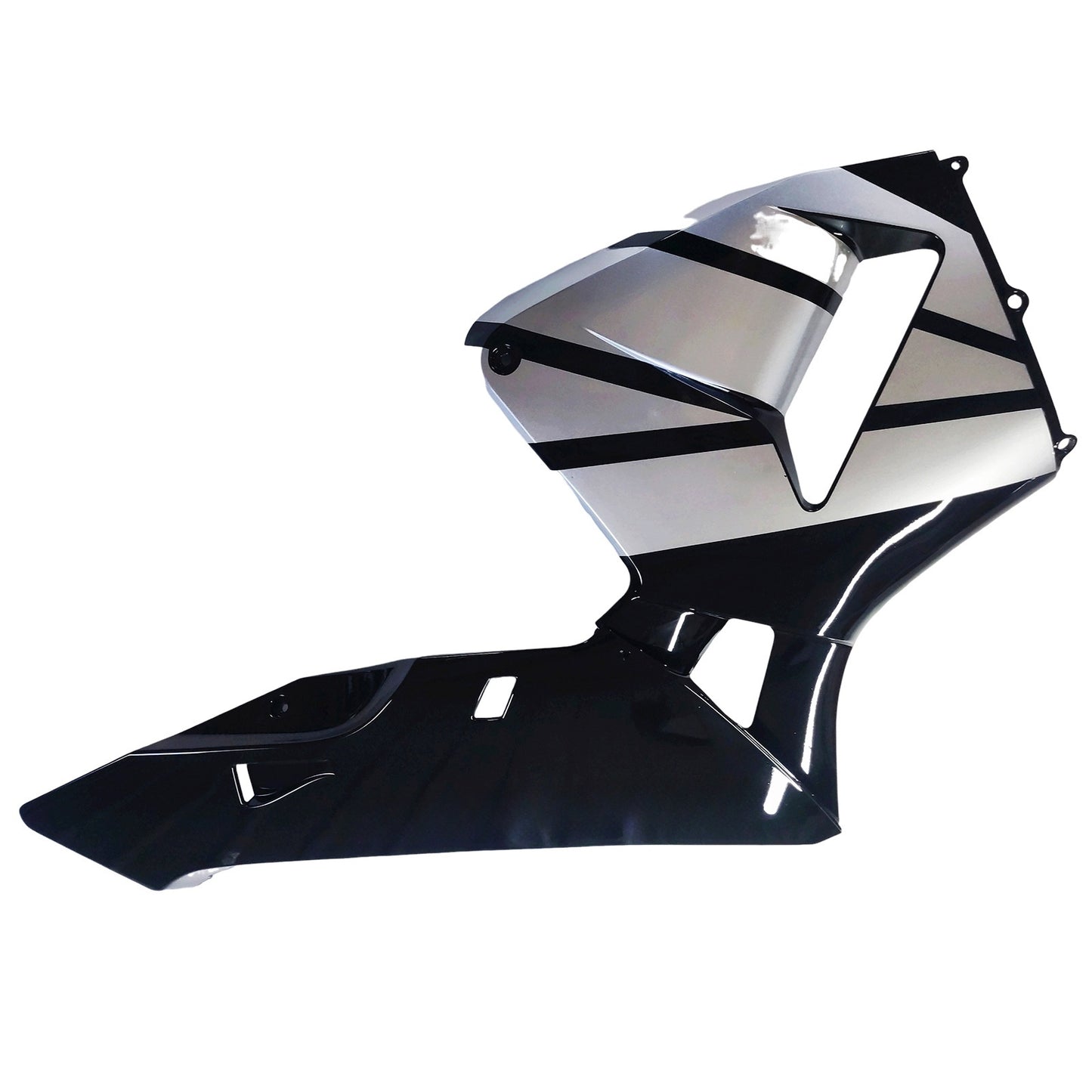 Carene 2003-2004 Honda CBR 600 RR Nero &amp; Argento CBR Racing Generico