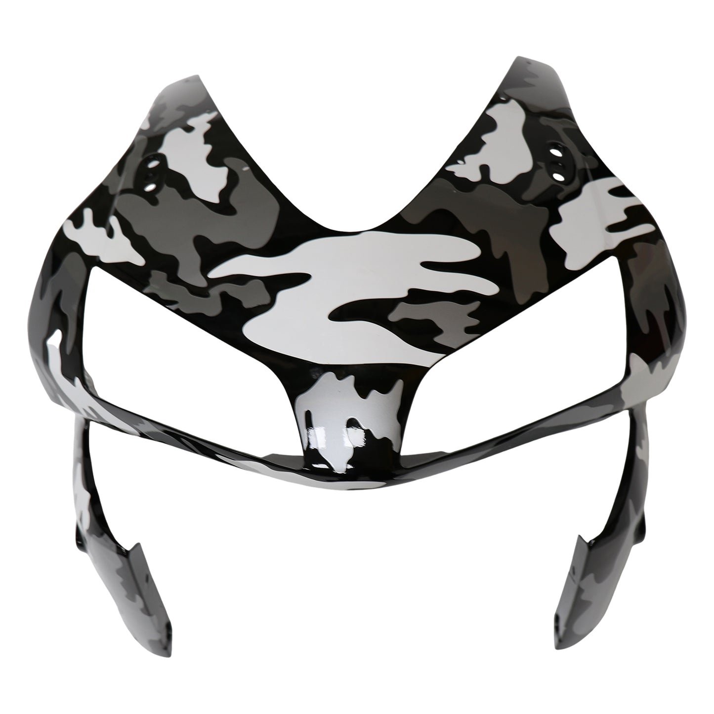 Carene 2003-2004 Honda CBR 600 RR Blk Wht Silver Camouflage Racing Generico