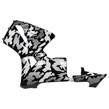 Carene 2003-2004 Honda CBR 600 RR Blk Wht Silver Camouflage Generico