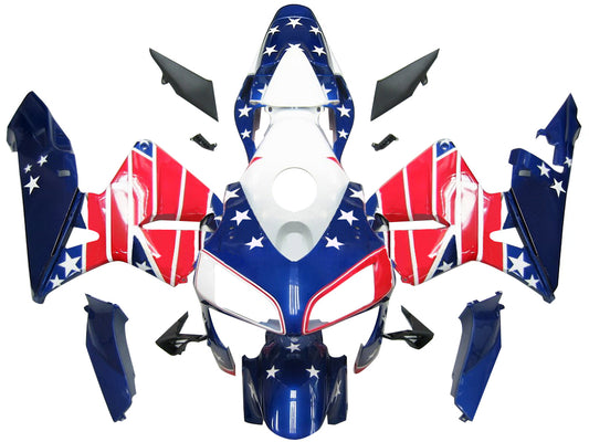 Per CBR600RR 2003-2004 Carenatura carrozzeria multicolore Plastica stampata ad iniezione ABS 39 # Generico
