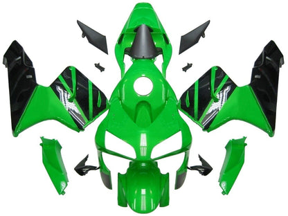 Carene 2003-2004 Honda CBR 600 RR Verde & Nero CBR Generic