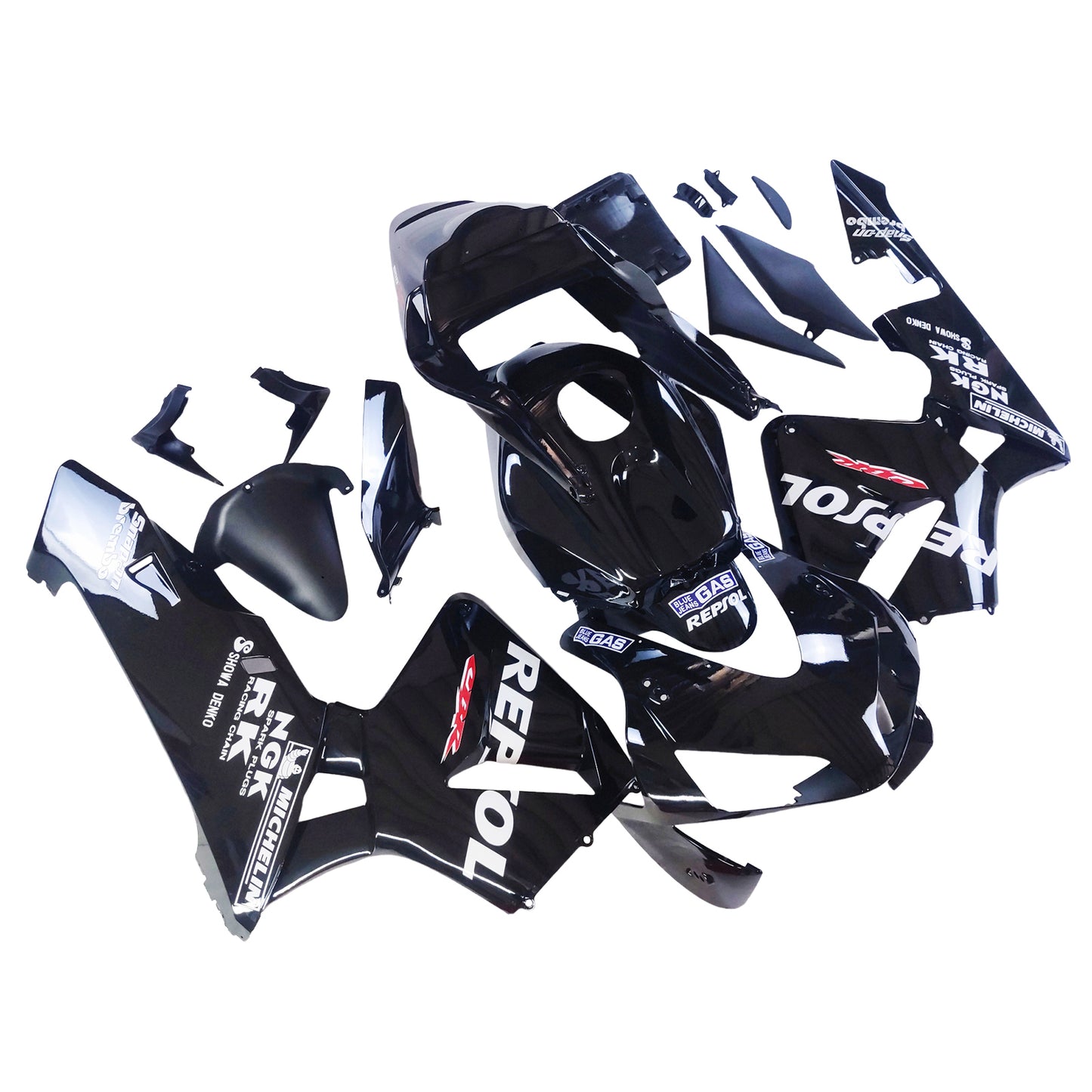 Kit carenatura per carrozzeria addominali di plastica per Honda CBR600RR 2003-2004 F5