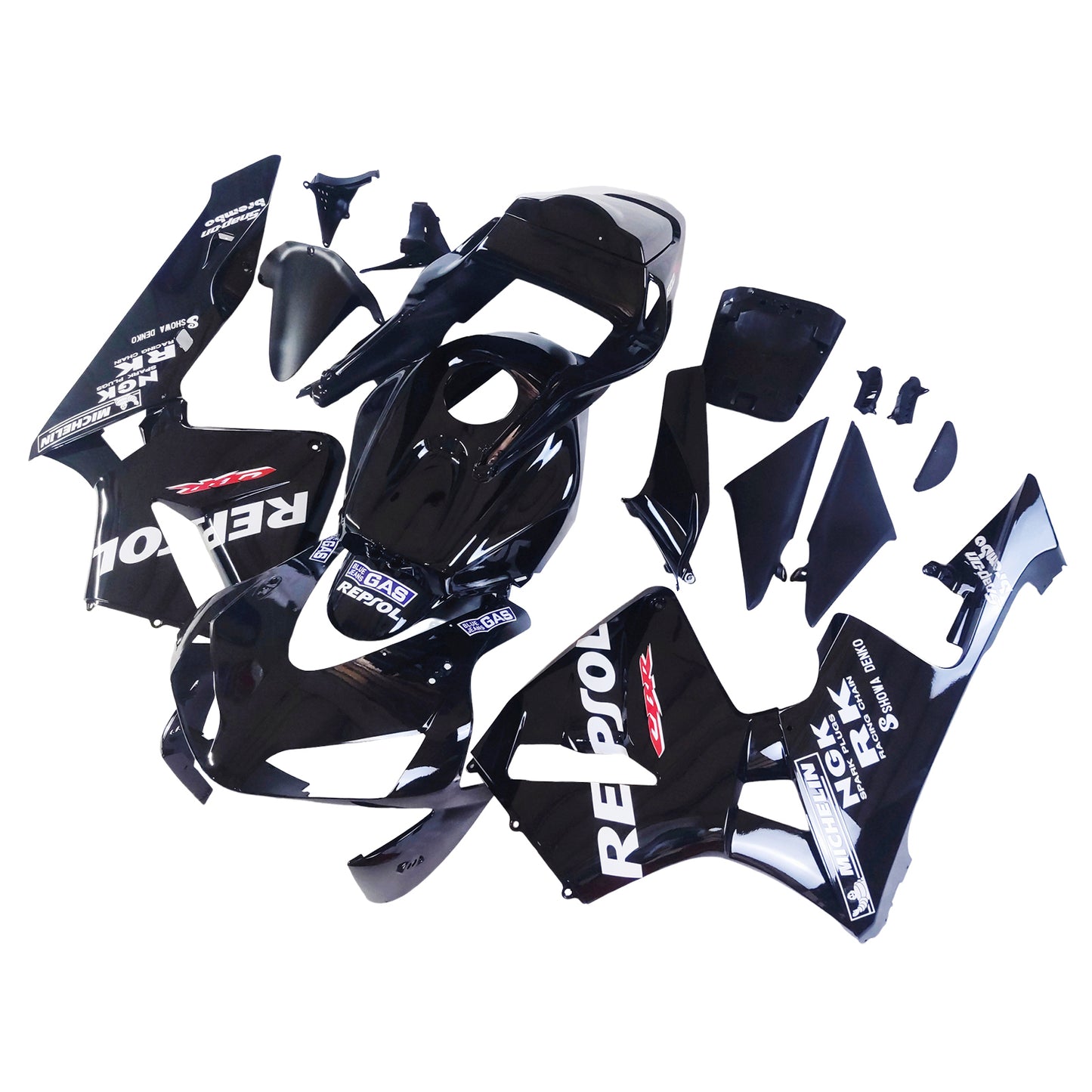 Kit carenatura per carrozzeria addominali di plastica per Honda CBR600RR 2003-2004 F5