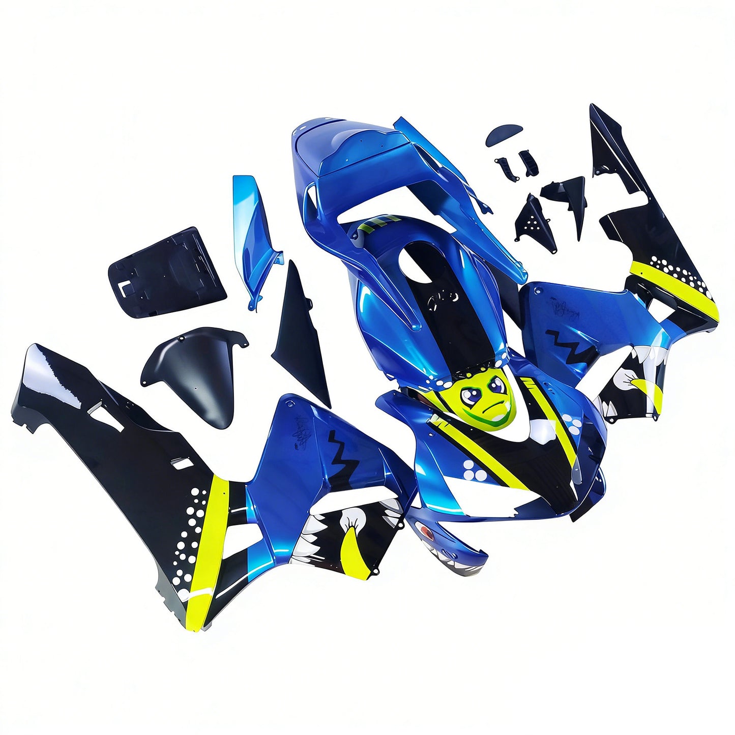 Amotopart Honda CBR600RR 2003-2004 F5 Kit carena Carrozzeria Plastica ABS