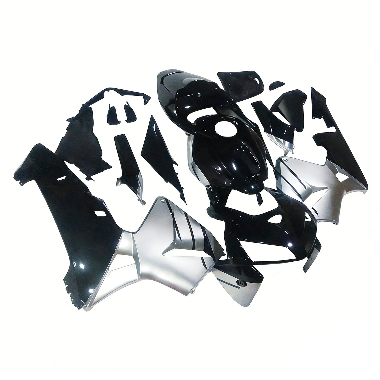 Carene 2005-2006 Honda CBR 600 RR Nero &amp; Argento CBR Generico