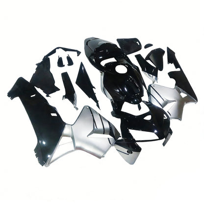 Carene 2005-2006 Honda CBR 600 RR Nero &amp; Argento CBR Racing Generico