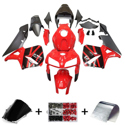 Carene 2005-2006 Honda CBR600 RR Rosso e Nero CBR Generico