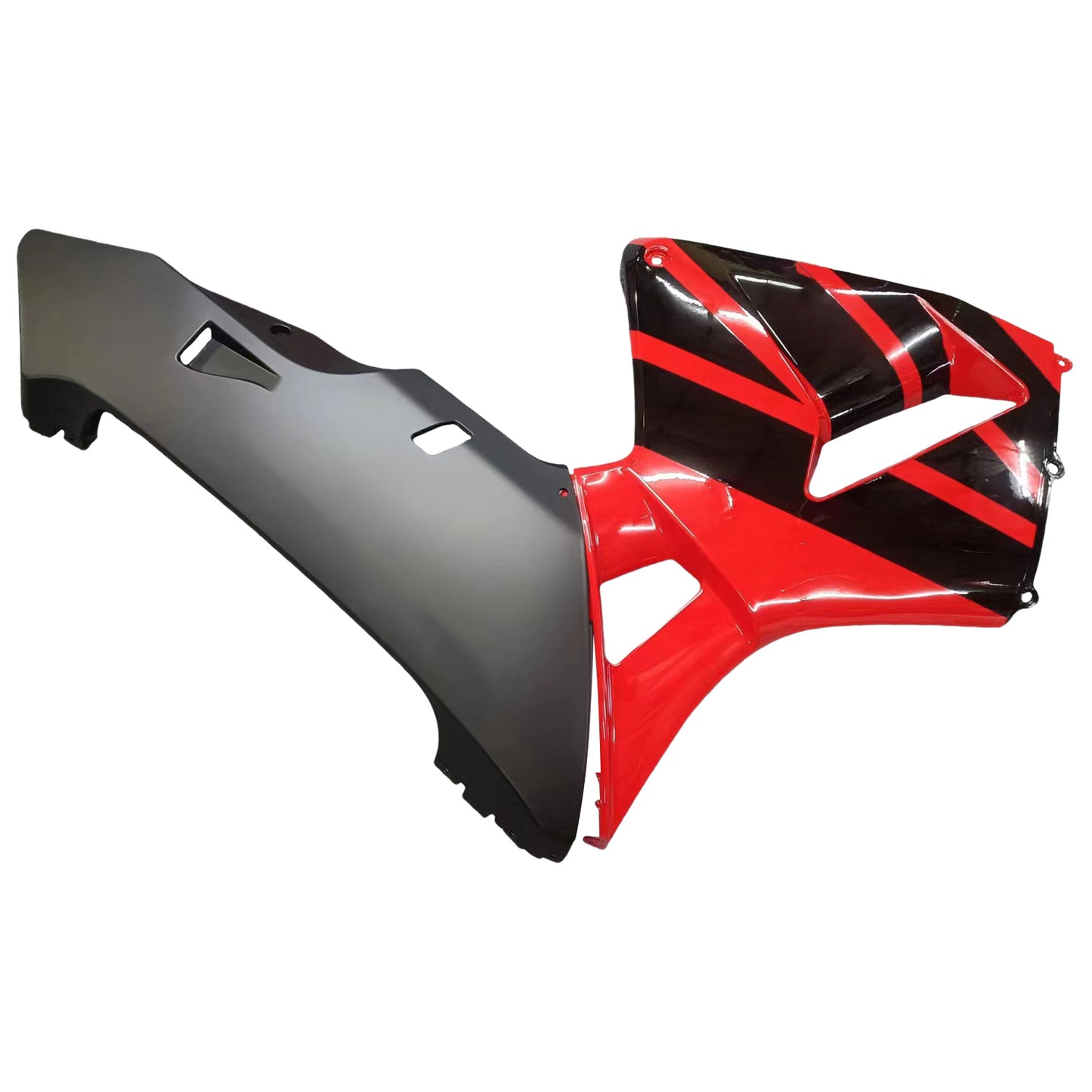 Carene 2005-2006 Honda CBR600 RR Rosso & Nero CBR Racing Generico