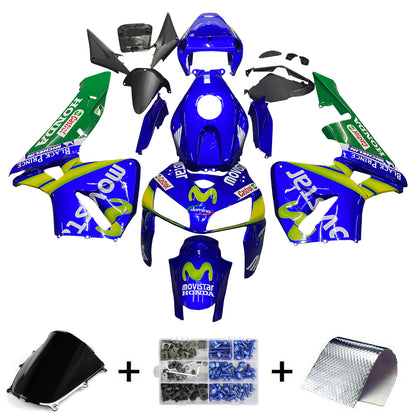 Carene 2005-2006 Honda CBR 600 RR Blu &amp; Verde Movistar Racing Generico