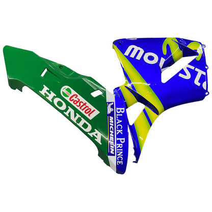 Carene 2005-2006 Honda CBR 600 RR Blu &amp; Verde Movistar Generico