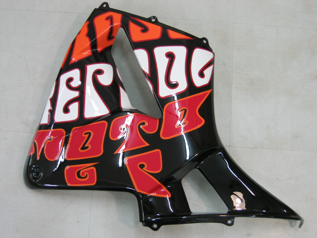 Carene 2005-2006 Honda CBR 600 RR Giallo Nero Valentino Rossi Racing Generico