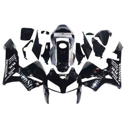 Carene 2005-2006 Honda CBR 600 RR Black &amp; Silver SevenStars Generico