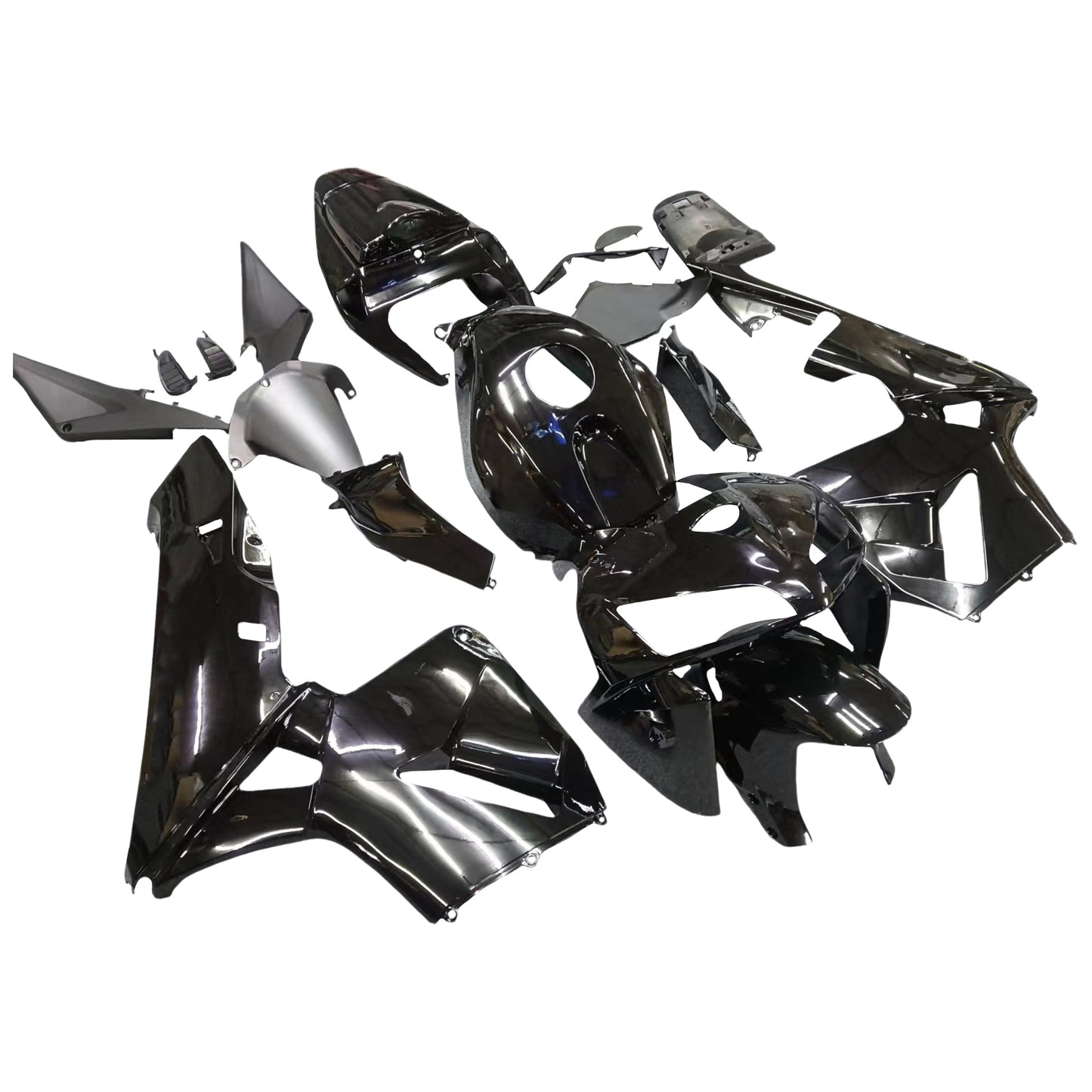 Amotopart 2005-2006 Honda CBR600 Cladding Black Kit