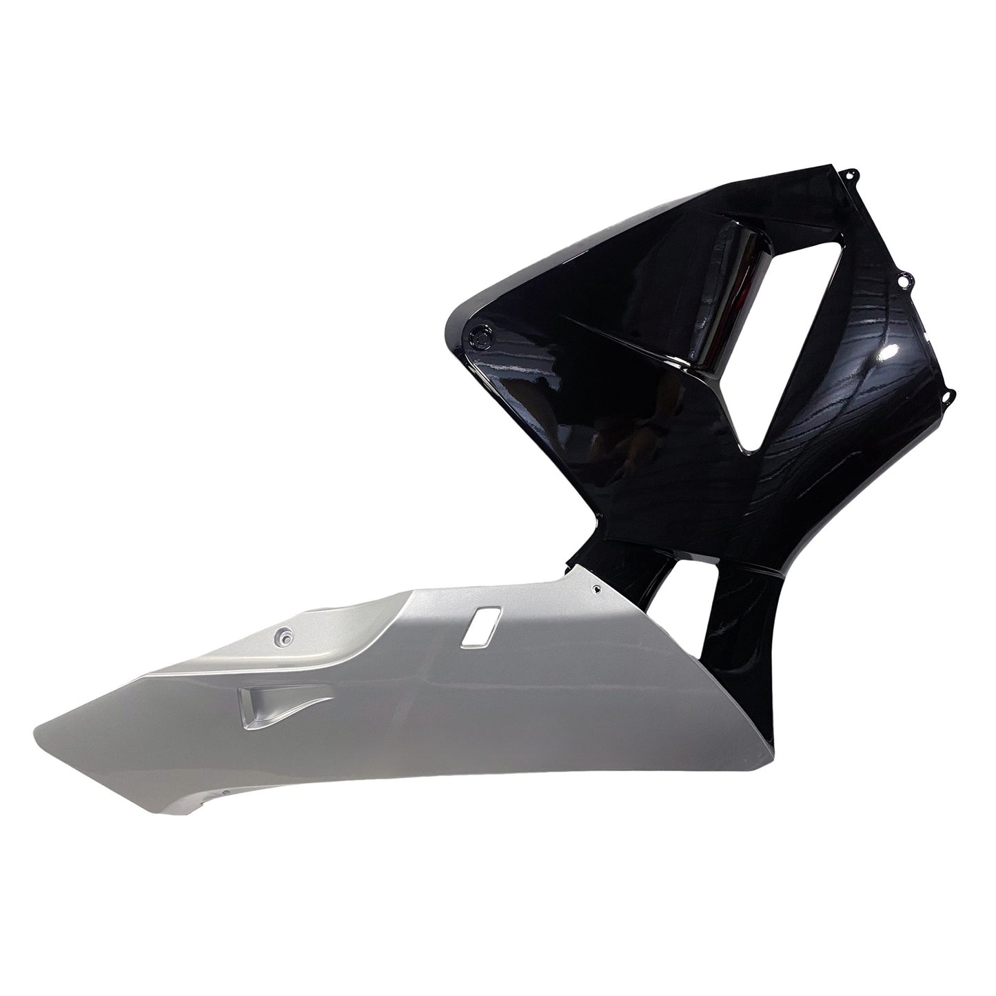 Amotopart 2005-2006 Honda CBR600 Cladding Black & Sliver Kit