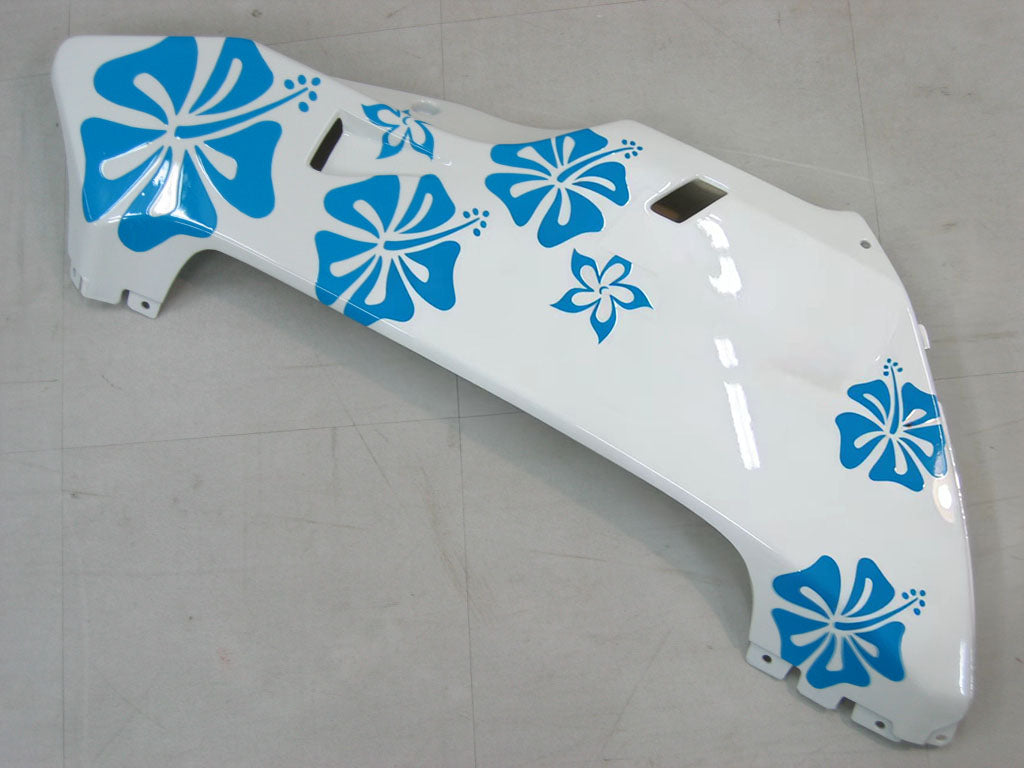 Carene 2005-2006 Honda CBR 600 RR Multicolore Azzurro Floreale Racing Generico