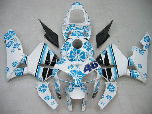 Carene 2005-2006 Honda CBR 600 RR Multicolore Azzurro Floreale Generico