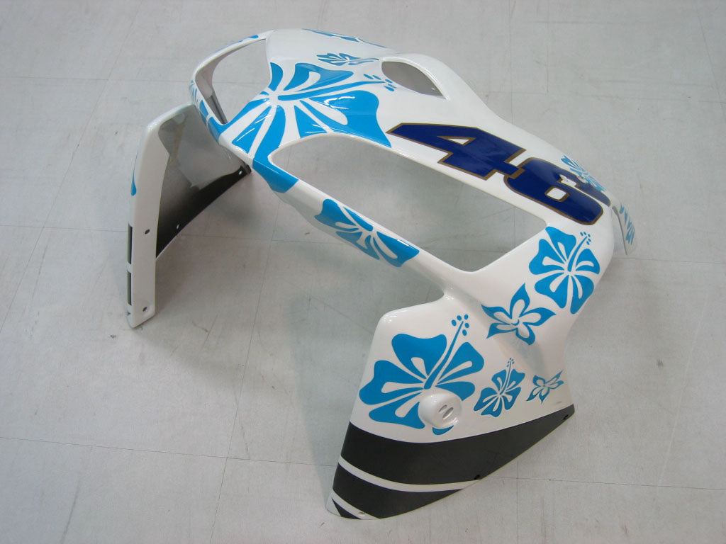 Carene 2005-2006 Honda CBR 600 RR Multicolore Azzurro Floreale Racing Generico