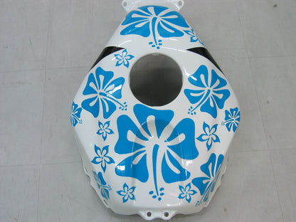 Carene 2005-2006 Honda CBR 600 RR Multicolore Azzurro Floreale Racing Generico